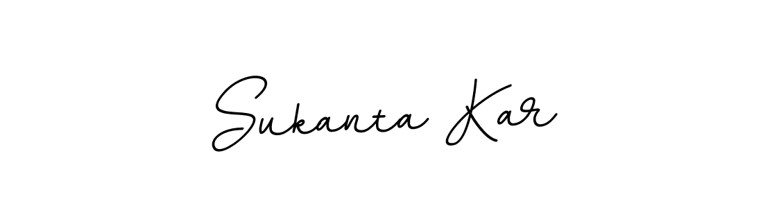 Create a beautiful signature design for name Sukanta Kar. With this signature (BallpointsItalic-DORy9) fonts, you can make a handwritten signature for free. Sukanta Kar signature style 11 images and pictures png