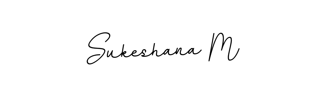 How to Draw Sukeshana M signature style? BallpointsItalic-DORy9 is a latest design signature styles for name Sukeshana M. Sukeshana M signature style 11 images and pictures png