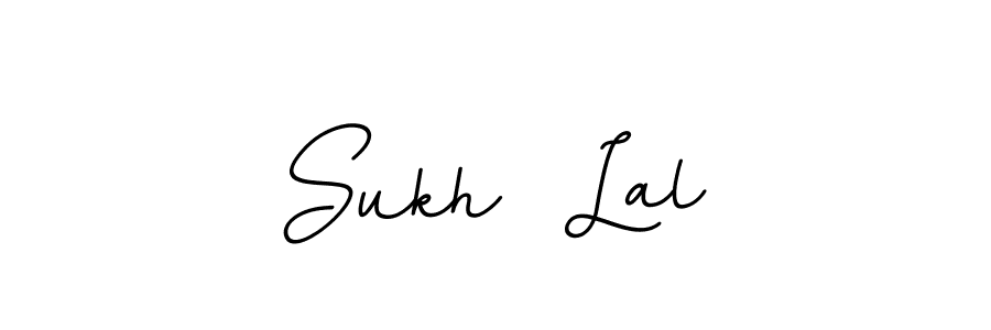 Design your own signature with our free online signature maker. With this signature software, you can create a handwritten (BallpointsItalic-DORy9) signature for name Sukh  Lal. Sukh  Lal signature style 11 images and pictures png