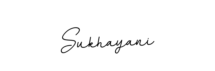 if you are searching for the best signature style for your name Sukhayani. so please give up your signature search. here we have designed multiple signature styles  using BallpointsItalic-DORy9. Sukhayani signature style 11 images and pictures png