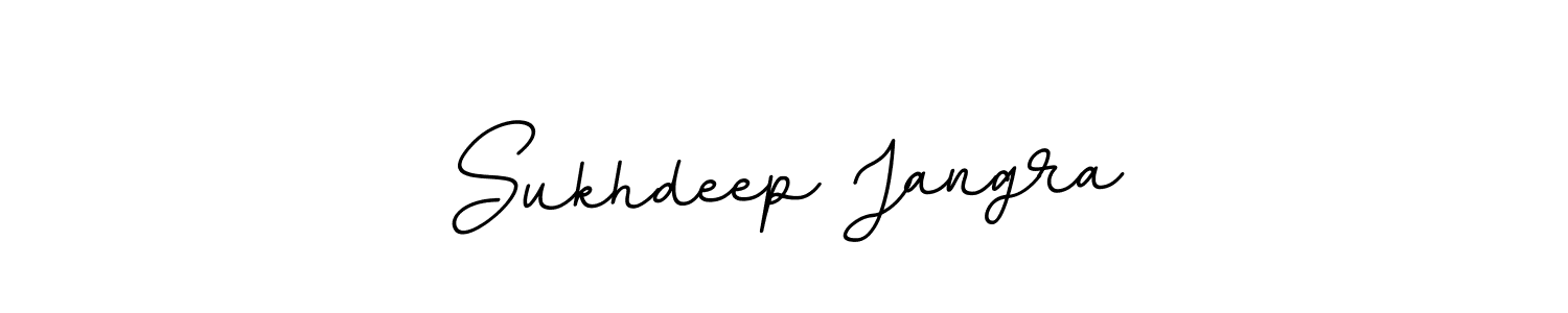 You should practise on your own different ways (BallpointsItalic-DORy9) to write your name (Sukhdeep Jangra) in signature. don't let someone else do it for you. Sukhdeep Jangra signature style 11 images and pictures png