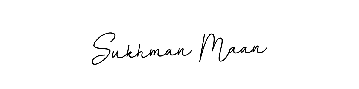 It looks lik you need a new signature style for name Sukhman Maan. Design unique handwritten (BallpointsItalic-DORy9) signature with our free signature maker in just a few clicks. Sukhman Maan signature style 11 images and pictures png