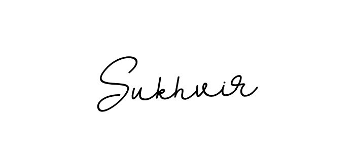 Design your own signature with our free online signature maker. With this signature software, you can create a handwritten (BallpointsItalic-DORy9) signature for name Sukhvir. Sukhvir signature style 11 images and pictures png