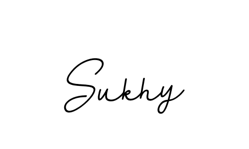 Make a beautiful signature design for name Sukhy. With this signature (BallpointsItalic-DORy9) style, you can create a handwritten signature for free. Sukhy signature style 11 images and pictures png