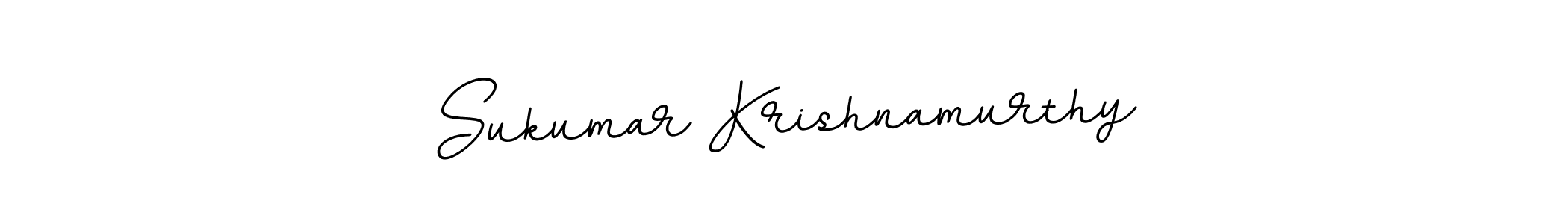 Make a beautiful signature design for name Sukumar Krishnamurthy. With this signature (BallpointsItalic-DORy9) style, you can create a handwritten signature for free. Sukumar Krishnamurthy signature style 11 images and pictures png