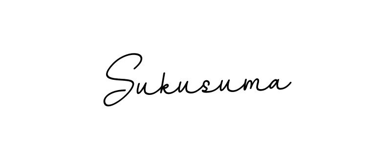 Create a beautiful signature design for name Sukusuma. With this signature (BallpointsItalic-DORy9) fonts, you can make a handwritten signature for free. Sukusuma signature style 11 images and pictures png
