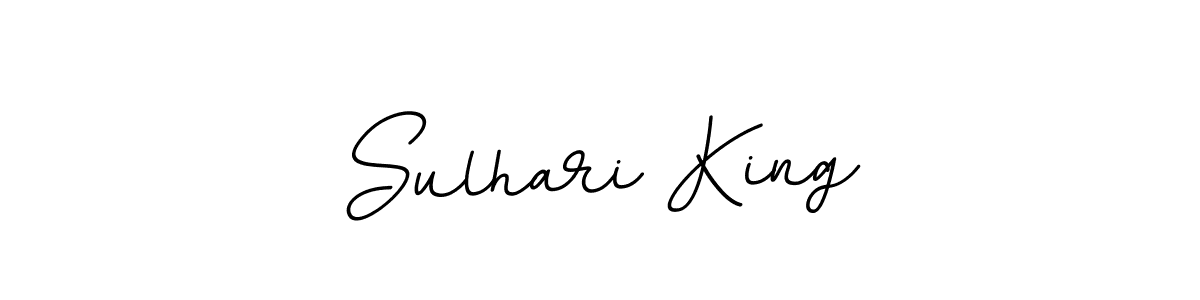How to make Sulhari King signature? BallpointsItalic-DORy9 is a professional autograph style. Create handwritten signature for Sulhari King name. Sulhari King signature style 11 images and pictures png