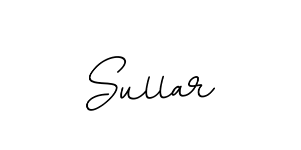 Create a beautiful signature design for name Sullar. With this signature (BallpointsItalic-DORy9) fonts, you can make a handwritten signature for free. Sullar signature style 11 images and pictures png