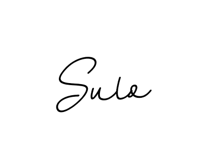Sulo stylish signature style. Best Handwritten Sign (BallpointsItalic-DORy9) for my name. Handwritten Signature Collection Ideas for my name Sulo. Sulo signature style 11 images and pictures png