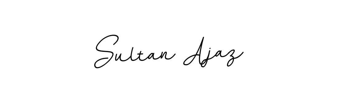 Use a signature maker to create a handwritten signature online. With this signature software, you can design (BallpointsItalic-DORy9) your own signature for name Sultan Ajaz. Sultan Ajaz signature style 11 images and pictures png