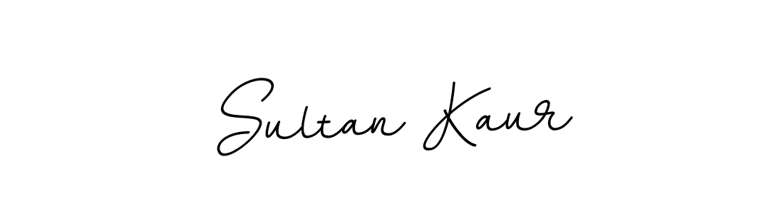 How to make Sultan Kaur name signature. Use BallpointsItalic-DORy9 style for creating short signs online. This is the latest handwritten sign. Sultan Kaur signature style 11 images and pictures png