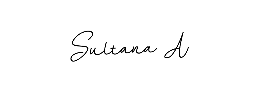 How to make Sultana A signature? BallpointsItalic-DORy9 is a professional autograph style. Create handwritten signature for Sultana A name. Sultana A signature style 11 images and pictures png