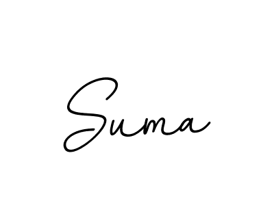 You should practise on your own different ways (BallpointsItalic-DORy9) to write your name (Suma) in signature. don't let someone else do it for you. Suma signature style 11 images and pictures png