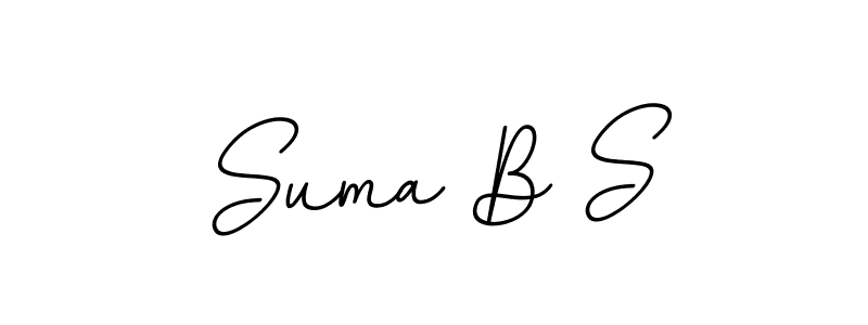 Also You can easily find your signature by using the search form. We will create Suma B S name handwritten signature images for you free of cost using BallpointsItalic-DORy9 sign style. Suma B S signature style 11 images and pictures png