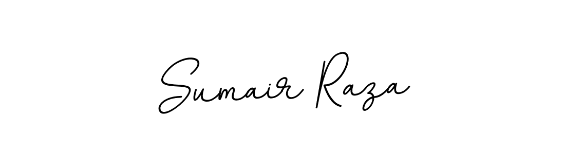Make a beautiful signature design for name Sumair Raza. With this signature (BallpointsItalic-DORy9) style, you can create a handwritten signature for free. Sumair Raza signature style 11 images and pictures png