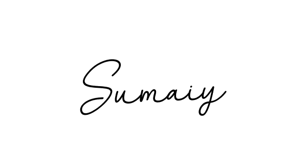 The best way (BallpointsItalic-DORy9) to make a short signature is to pick only two or three words in your name. The name Sumaiy include a total of six letters. For converting this name. Sumaiy signature style 11 images and pictures png