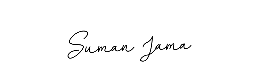 Suman Jama stylish signature style. Best Handwritten Sign (BallpointsItalic-DORy9) for my name. Handwritten Signature Collection Ideas for my name Suman Jama. Suman Jama signature style 11 images and pictures png