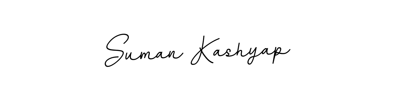 You should practise on your own different ways (BallpointsItalic-DORy9) to write your name (Suman Kashyap) in signature. don't let someone else do it for you. Suman Kashyap signature style 11 images and pictures png