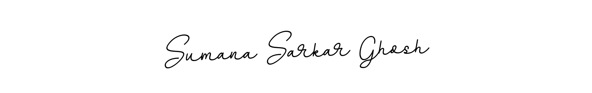Make a beautiful signature design for name Sumana Sarkar Ghosh. With this signature (BallpointsItalic-DORy9) style, you can create a handwritten signature for free. Sumana Sarkar Ghosh signature style 11 images and pictures png