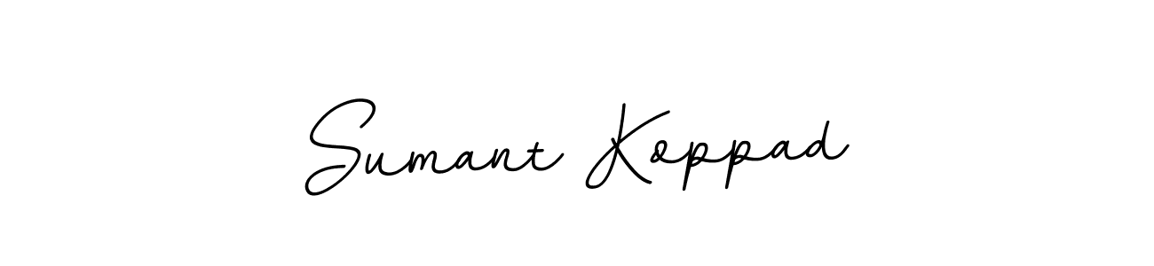 Sumant Koppad stylish signature style. Best Handwritten Sign (BallpointsItalic-DORy9) for my name. Handwritten Signature Collection Ideas for my name Sumant Koppad. Sumant Koppad signature style 11 images and pictures png