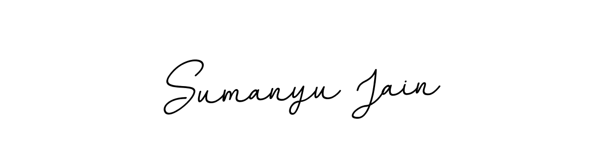 Design your own signature with our free online signature maker. With this signature software, you can create a handwritten (BallpointsItalic-DORy9) signature for name Sumanyu Jain. Sumanyu Jain signature style 11 images and pictures png