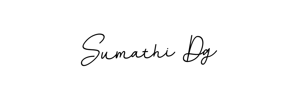 Design your own signature with our free online signature maker. With this signature software, you can create a handwritten (BallpointsItalic-DORy9) signature for name Sumathi Dg. Sumathi Dg signature style 11 images and pictures png