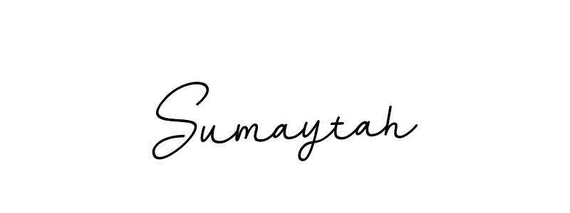 How to make Sumaytah signature? BallpointsItalic-DORy9 is a professional autograph style. Create handwritten signature for Sumaytah name. Sumaytah signature style 11 images and pictures png