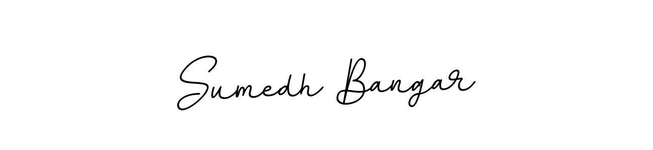 Make a beautiful signature design for name Sumedh Bangar. Use this online signature maker to create a handwritten signature for free. Sumedh Bangar signature style 11 images and pictures png