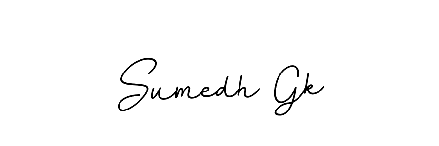 Use a signature maker to create a handwritten signature online. With this signature software, you can design (BallpointsItalic-DORy9) your own signature for name Sumedh Gk. Sumedh Gk signature style 11 images and pictures png