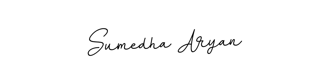 Create a beautiful signature design for name Sumedha Aryan. With this signature (BallpointsItalic-DORy9) fonts, you can make a handwritten signature for free. Sumedha Aryan signature style 11 images and pictures png