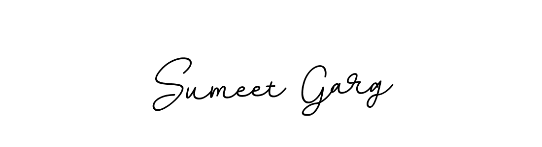 Use a signature maker to create a handwritten signature online. With this signature software, you can design (BallpointsItalic-DORy9) your own signature for name Sumeet Garg. Sumeet Garg signature style 11 images and pictures png