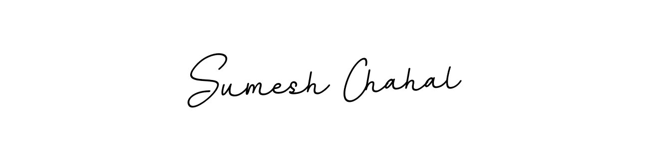 Make a beautiful signature design for name Sumesh Chahal. Use this online signature maker to create a handwritten signature for free. Sumesh Chahal signature style 11 images and pictures png