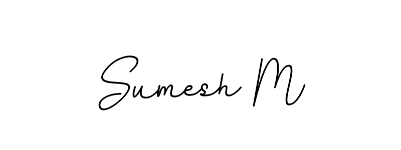 Once you've used our free online signature maker to create your best signature BallpointsItalic-DORy9 style, it's time to enjoy all of the benefits that Sumesh M name signing documents. Sumesh M signature style 11 images and pictures png