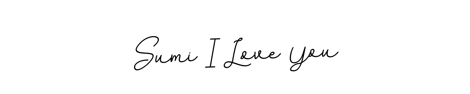 Sumi I Love You stylish signature style. Best Handwritten Sign (BallpointsItalic-DORy9) for my name. Handwritten Signature Collection Ideas for my name Sumi I Love You. Sumi I Love You signature style 11 images and pictures png