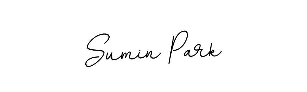 Create a beautiful signature design for name Sumin Park. With this signature (BallpointsItalic-DORy9) fonts, you can make a handwritten signature for free. Sumin Park signature style 11 images and pictures png