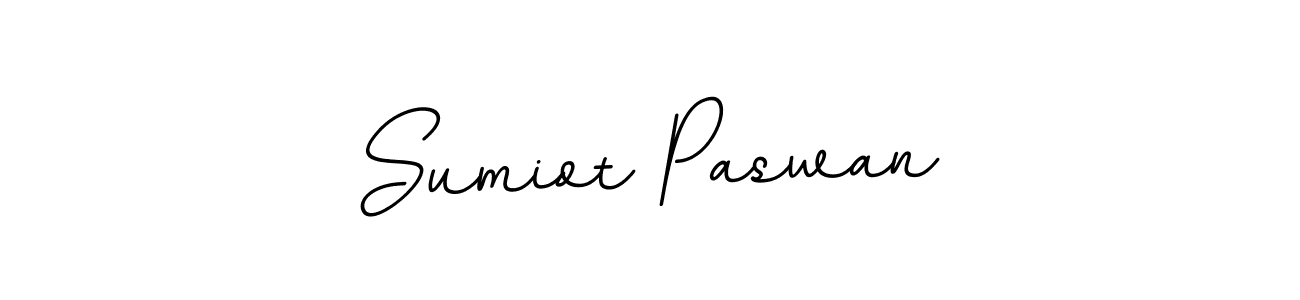 Create a beautiful signature design for name Sumiot Paswan. With this signature (BallpointsItalic-DORy9) fonts, you can make a handwritten signature for free. Sumiot Paswan signature style 11 images and pictures png