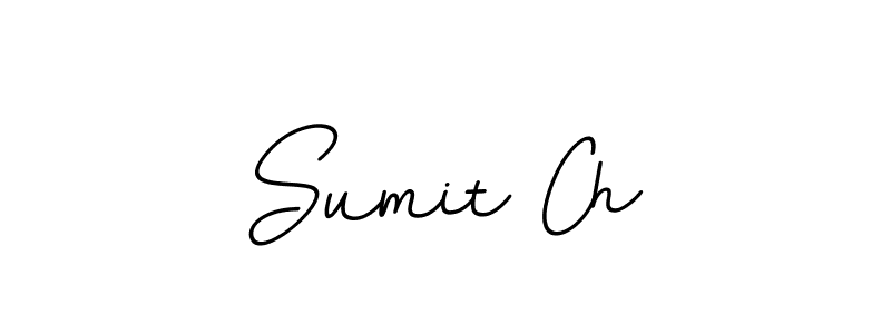 Use a signature maker to create a handwritten signature online. With this signature software, you can design (BallpointsItalic-DORy9) your own signature for name Sumit Ch. Sumit Ch signature style 11 images and pictures png