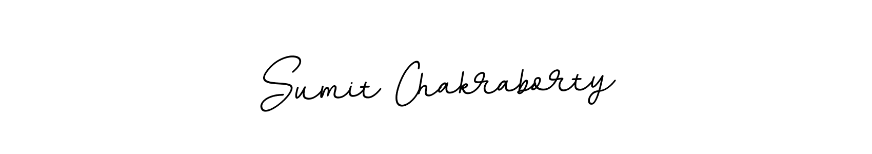 How to make Sumit Chakraborty name signature. Use BallpointsItalic-DORy9 style for creating short signs online. This is the latest handwritten sign. Sumit Chakraborty signature style 11 images and pictures png