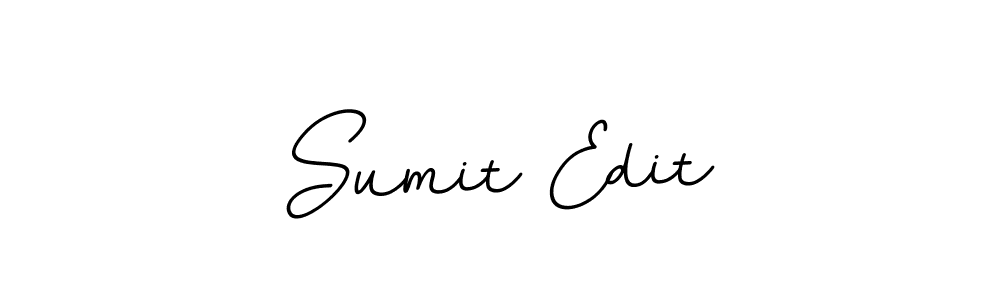 Create a beautiful signature design for name Sumit Edit. With this signature (BallpointsItalic-DORy9) fonts, you can make a handwritten signature for free. Sumit Edit signature style 11 images and pictures png