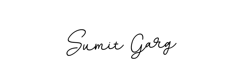 Use a signature maker to create a handwritten signature online. With this signature software, you can design (BallpointsItalic-DORy9) your own signature for name Sumit Garg. Sumit Garg signature style 11 images and pictures png