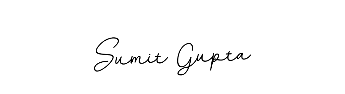 Design your own signature with our free online signature maker. With this signature software, you can create a handwritten (BallpointsItalic-DORy9) signature for name Sumit Gupta. Sumit Gupta signature style 11 images and pictures png