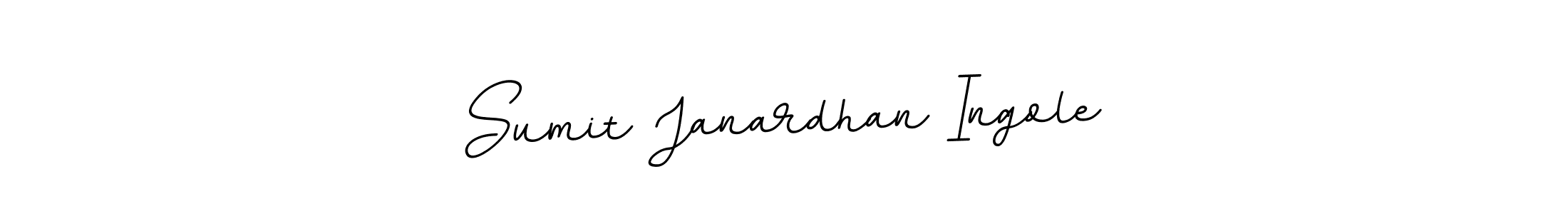 if you are searching for the best signature style for your name Sumit Janardhan Ingole. so please give up your signature search. here we have designed multiple signature styles  using BallpointsItalic-DORy9. Sumit Janardhan Ingole signature style 11 images and pictures png
