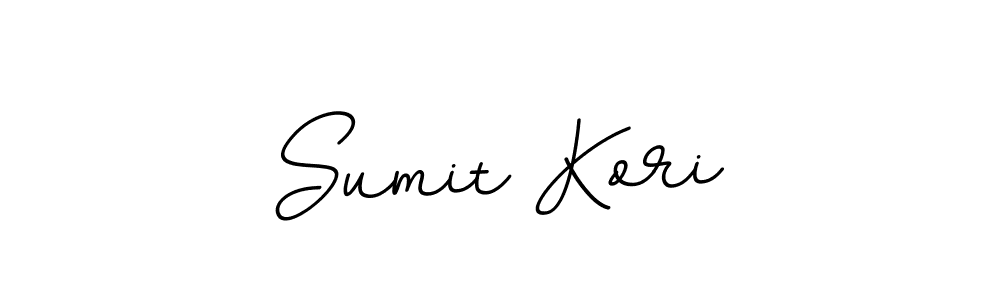 Use a signature maker to create a handwritten signature online. With this signature software, you can design (BallpointsItalic-DORy9) your own signature for name Sumit Kori. Sumit Kori signature style 11 images and pictures png