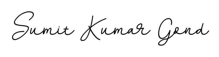 Sumit Kumar Gond stylish signature style. Best Handwritten Sign (BallpointsItalic-DORy9) for my name. Handwritten Signature Collection Ideas for my name Sumit Kumar Gond. Sumit Kumar Gond signature style 11 images and pictures png