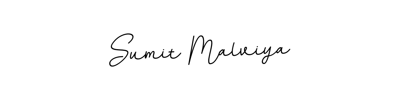 You should practise on your own different ways (BallpointsItalic-DORy9) to write your name (Sumit Malviya) in signature. don't let someone else do it for you. Sumit Malviya signature style 11 images and pictures png