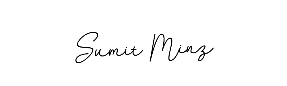 Create a beautiful signature design for name Sumit Minz. With this signature (BallpointsItalic-DORy9) fonts, you can make a handwritten signature for free. Sumit Minz signature style 11 images and pictures png