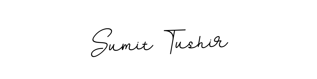 You should practise on your own different ways (BallpointsItalic-DORy9) to write your name (Sumit Tushir) in signature. don't let someone else do it for you. Sumit Tushir signature style 11 images and pictures png