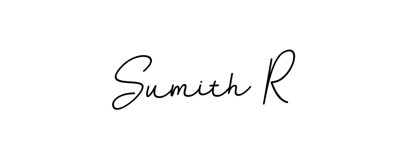 You should practise on your own different ways (BallpointsItalic-DORy9) to write your name (Sumith R) in signature. don't let someone else do it for you. Sumith R signature style 11 images and pictures png