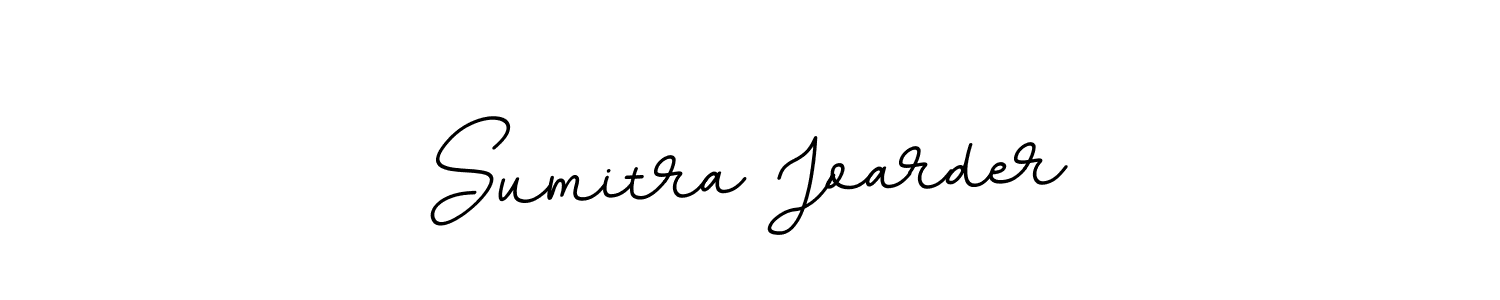 Sumitra Joarder stylish signature style. Best Handwritten Sign (BallpointsItalic-DORy9) for my name. Handwritten Signature Collection Ideas for my name Sumitra Joarder. Sumitra Joarder signature style 11 images and pictures png