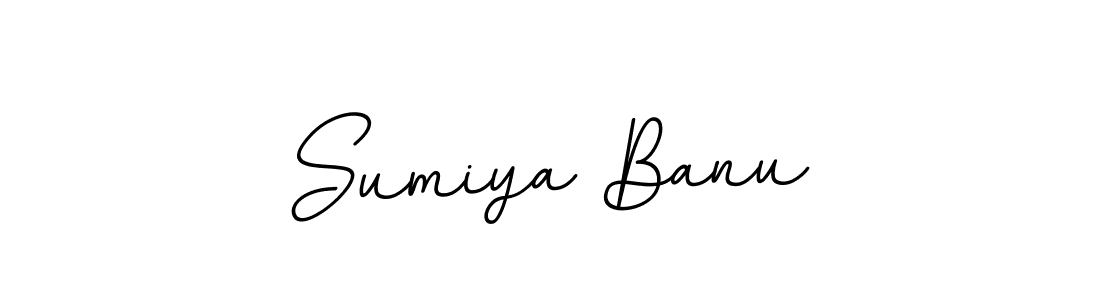 Make a beautiful signature design for name Sumiya Banu. Use this online signature maker to create a handwritten signature for free. Sumiya Banu signature style 11 images and pictures png